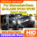 30000LM Xenon Lights 120W Canbus LED Headlight Bulbs 12V 6000K Xenon Headlamps For MERCEDE