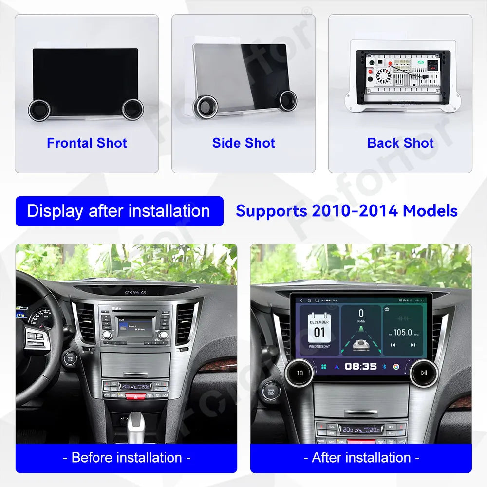 High Performance 11.5 Inch Android 15 Full HD Touch Wireless CarPlay Android Auto Car Medi