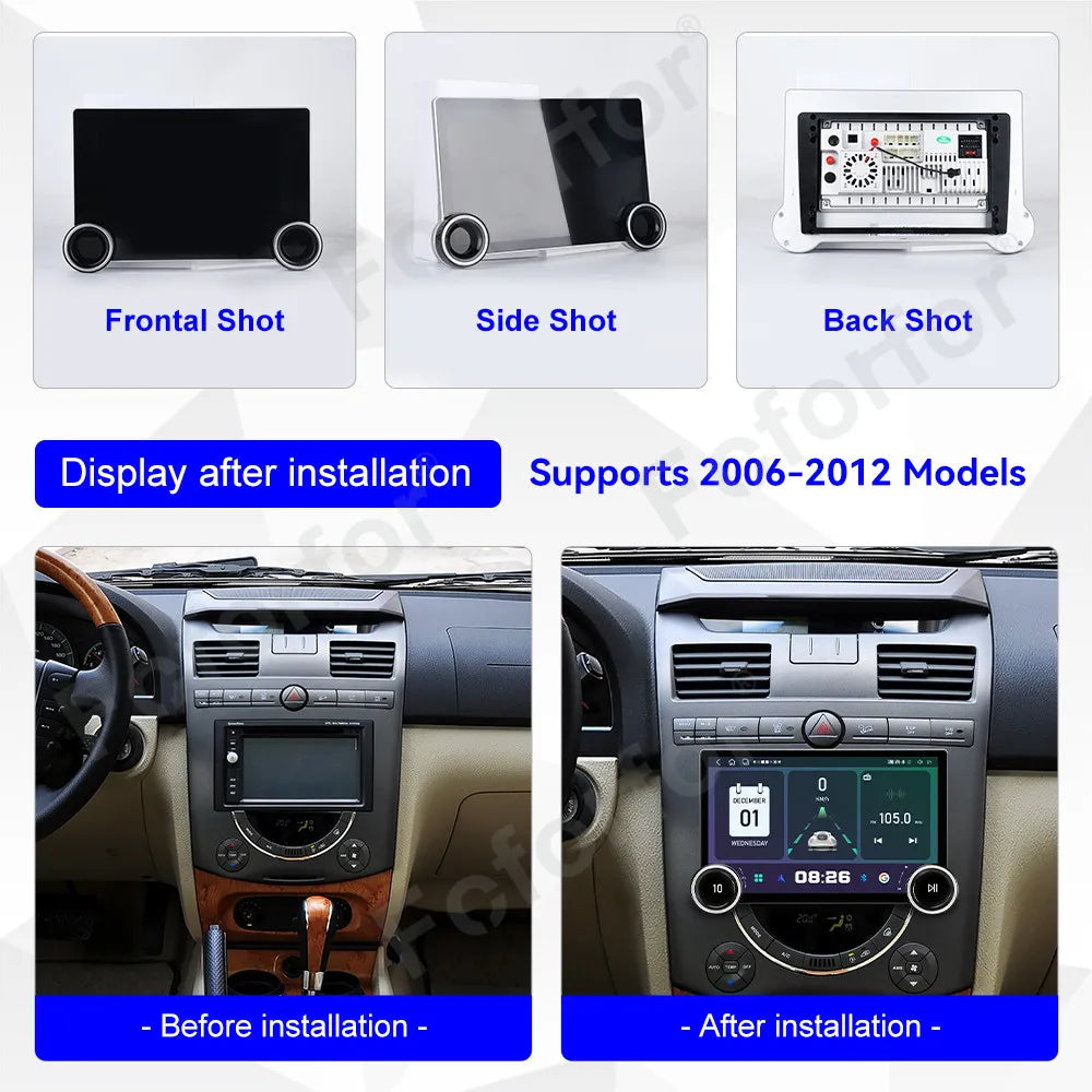 Luxury Modern Android 15 11.5 Inch HD Touch Wireless CarPlay Android Auto GPS Multimedia P