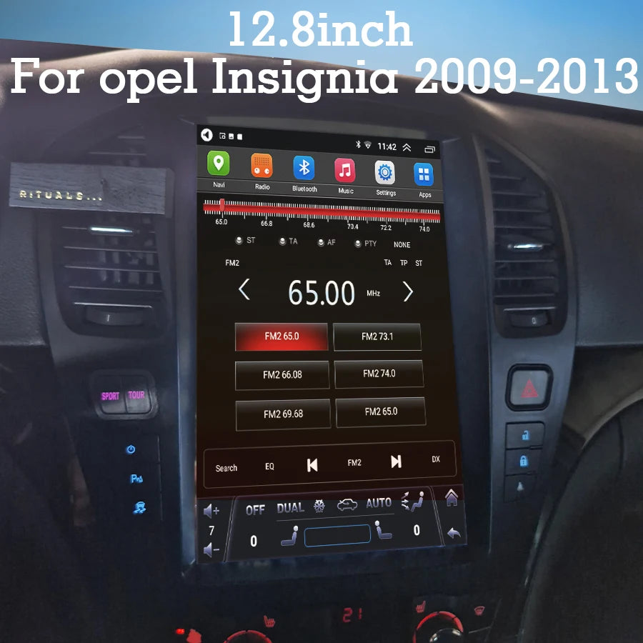 For Opel Insignia 2009-2013 CD300 CD400 Regal Vauxhall Vertical Screen Car Radio GPS Navig | AUTOKITSHOP