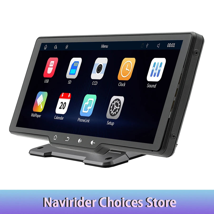 10.26inch Android Auto Wireless CarPlay Car Radio WiFi GPS FM HD Bluetooth Multimedia Touc