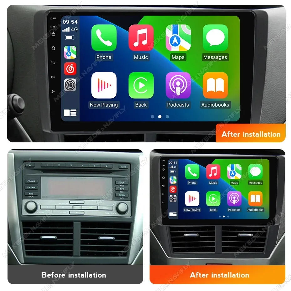 Android Auto 2 Din Car Radio for Subaru Forester 3 Impreza 2007-2013 Wireless CarPlay Mult | AUTOKITSHOP