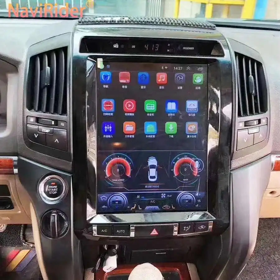 Car Radio For Toyota Land Cruiser LC200 2006-2018 Screen Automotive Multimedia Carplay And