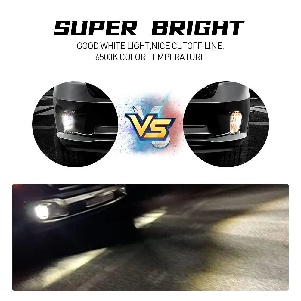 2-in-1 For Dodge Ram 1500 2013 2014 2015 2016 2017 2018 LED Fog Lamp DRL Daytime Running L | AUTOKITSHOP