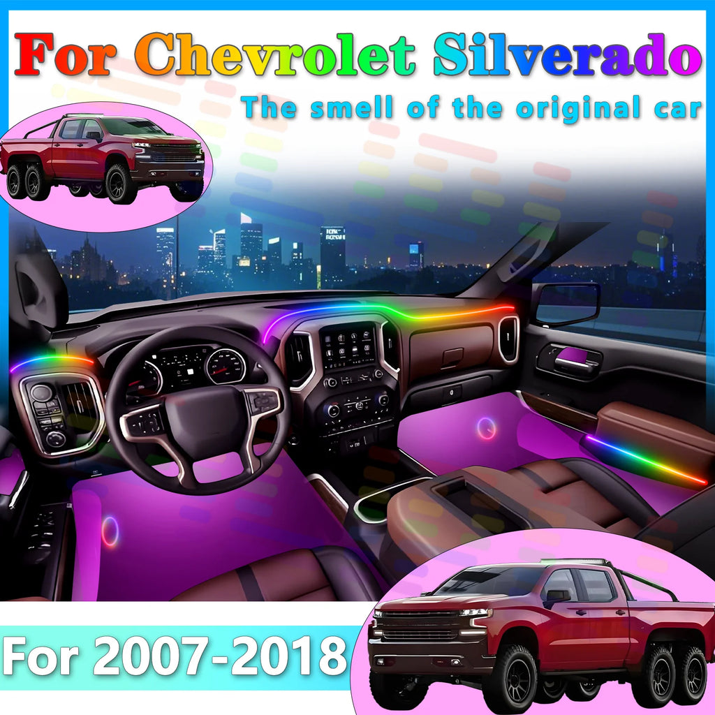 RGB - Ambient Light - for Chevrolet 2007-2018 - Car Interior Lighting | AUTOKITSHOP