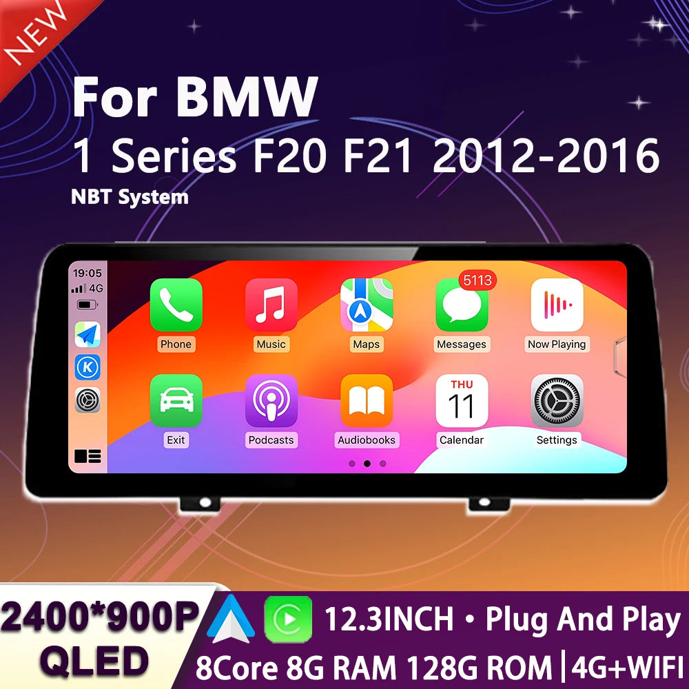 Car Radio for BMW 1 Series F20 F21 2012 - 2016 NBT System Multimedia Player Android OS Car | AUTOKITSHOP