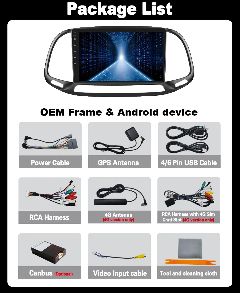 Android 15 For Fiat Doblo 2015 2016 2017 2018 2019 2020 carplay GPS Car Radio Multimedia V