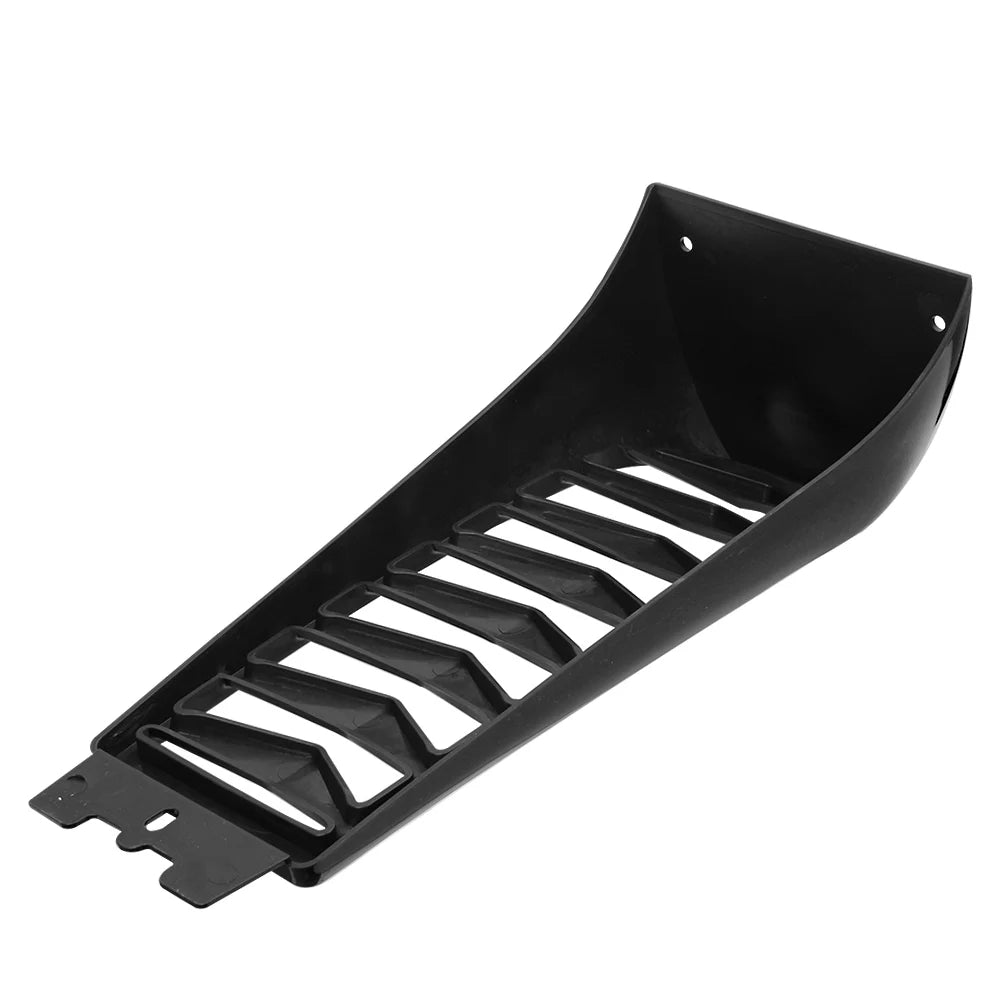 Motorcycle Gloss Black Front Chin Spoiler Lower Radiator Cover For Harley Softail Street Bob Bre - Automotive LED Light