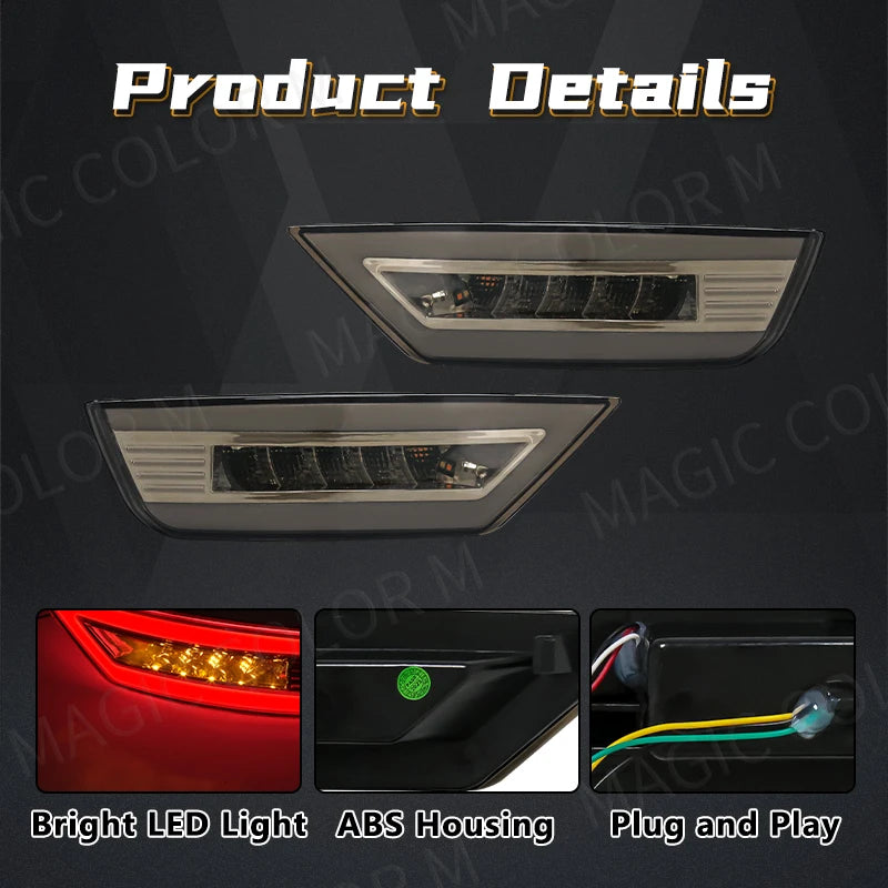 For Ford Focus Hatchback 2009-2013 Ecosport 2013-2020 Kuga Escape 2013-2018 Rear Bumper La | AUTOKITSHOP
