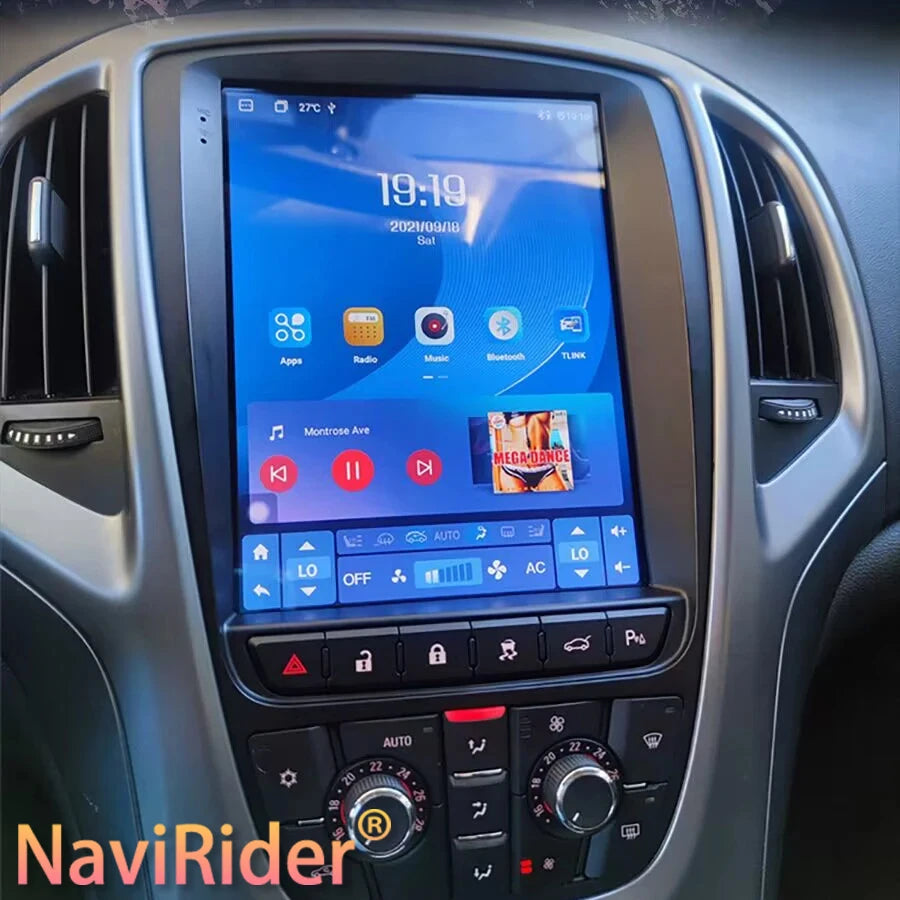10.4" Screen Android Car Radio For Buick Excelle Opel Astra J Gtc 2013 2012 Multimedia Vid