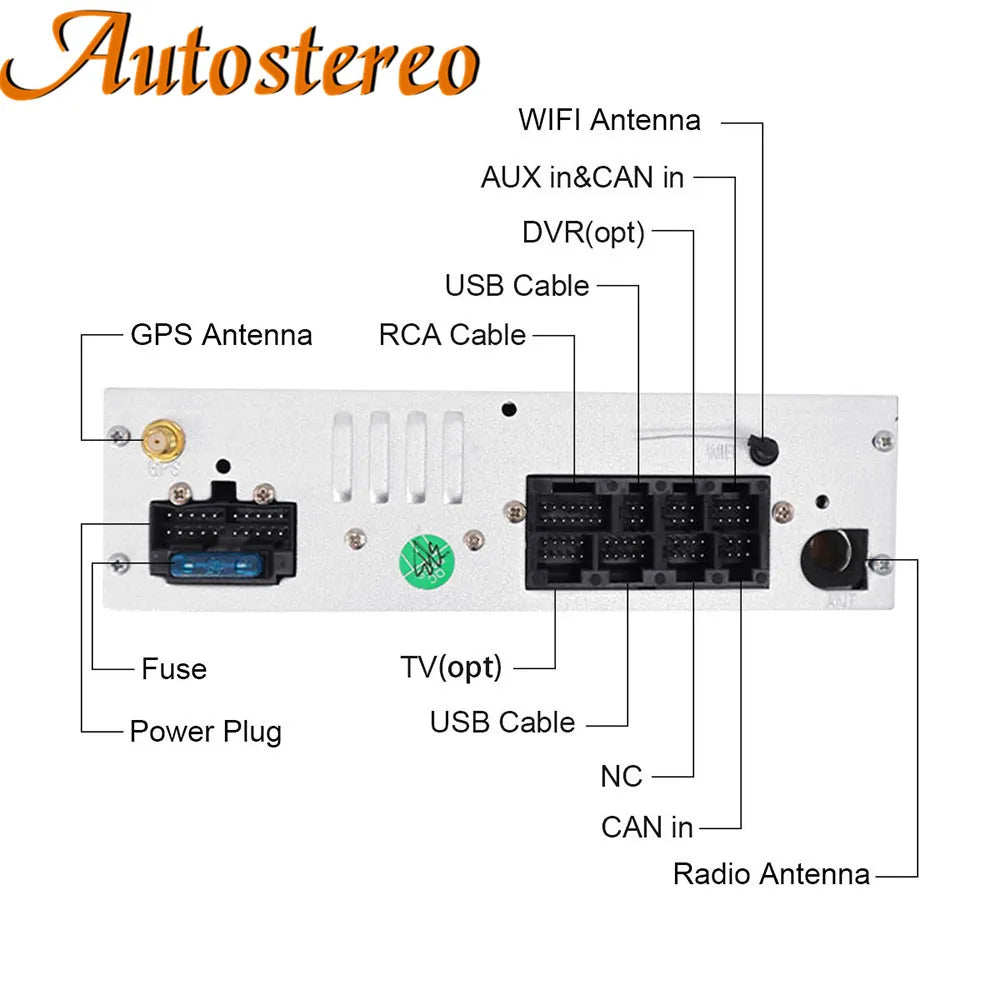 Android 14 Carplay For Honda Accord 7 2003-2007 Car Radio Auto GPS Navigation Multimedia P