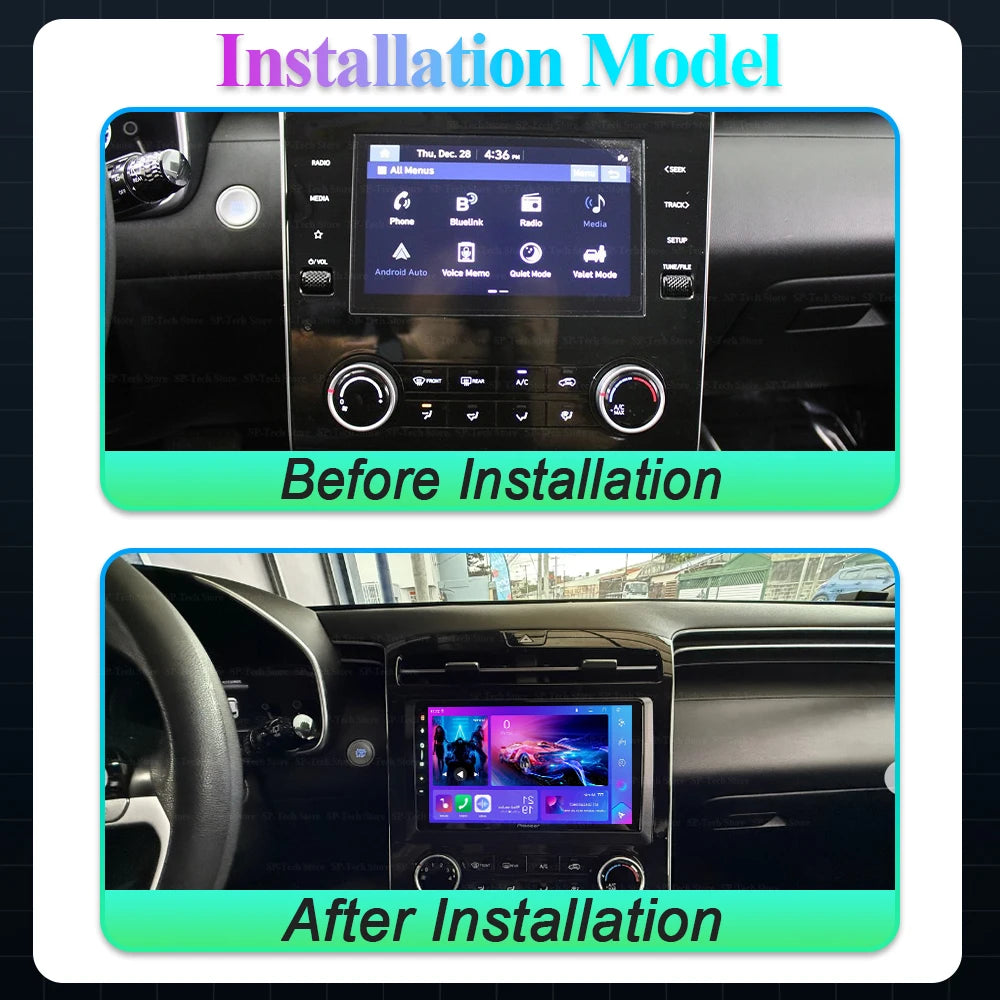 For Hyundai Tucson Ix35 2020 2021 2022 2023 Car Radio Android 16 Multimedia Video Player G | AUTOKITSHOP