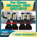 2/4Pcs 6000K LED Canbus Car Headlight Auto Light 180W For Chevy Silverado 1500 2007 2008 2
