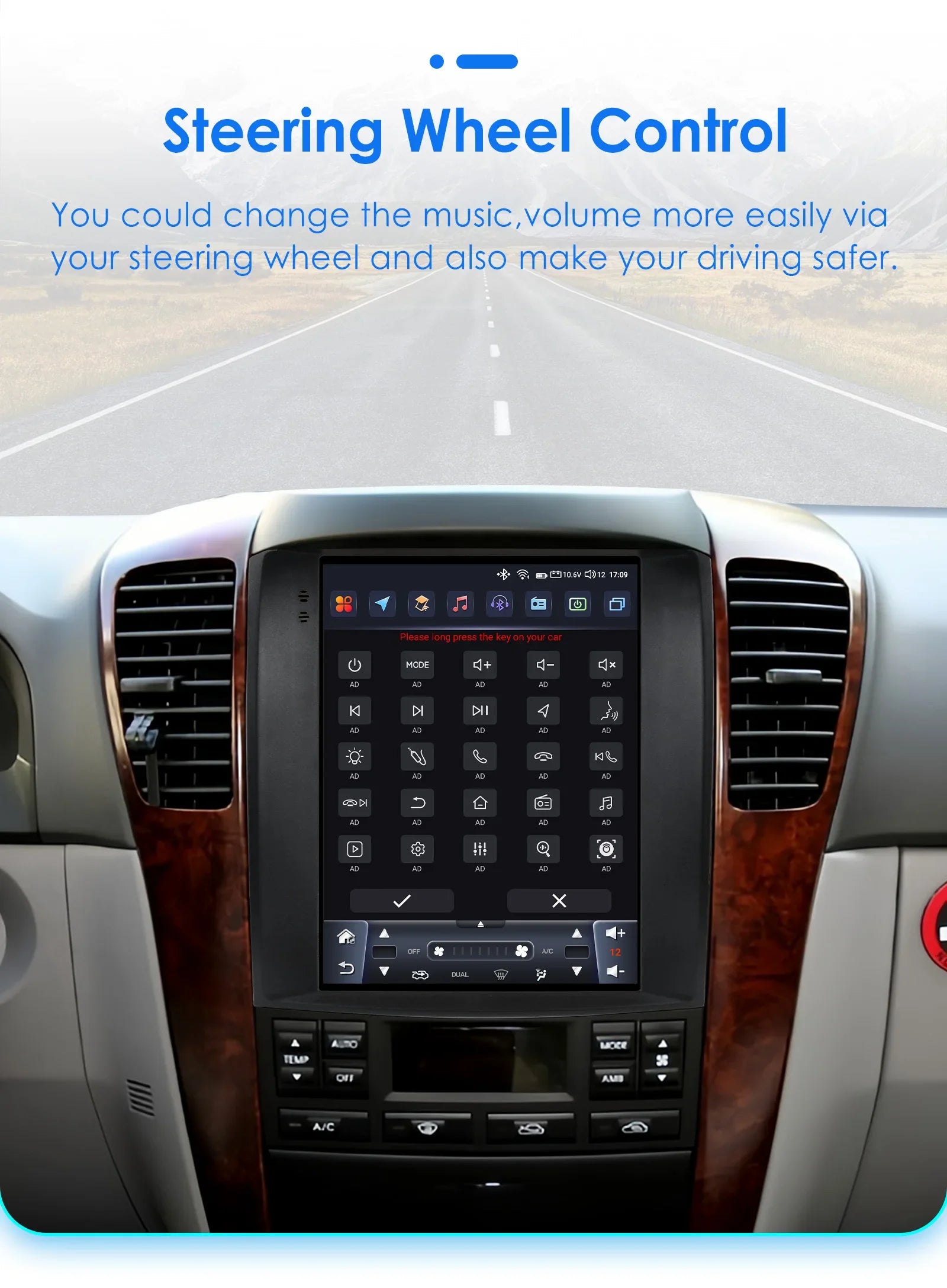 9.7"4G 8Core Android 14 Auto Car radio For Kia Sorento BL 2002-2006 Multimedia player GPS