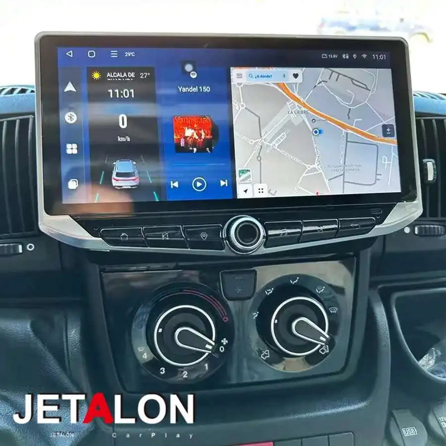 GPS Car Radio Android 15 For Fiat Ducato Peugeot Boxer Citroen Jumper 2006-2022 Carplay 10