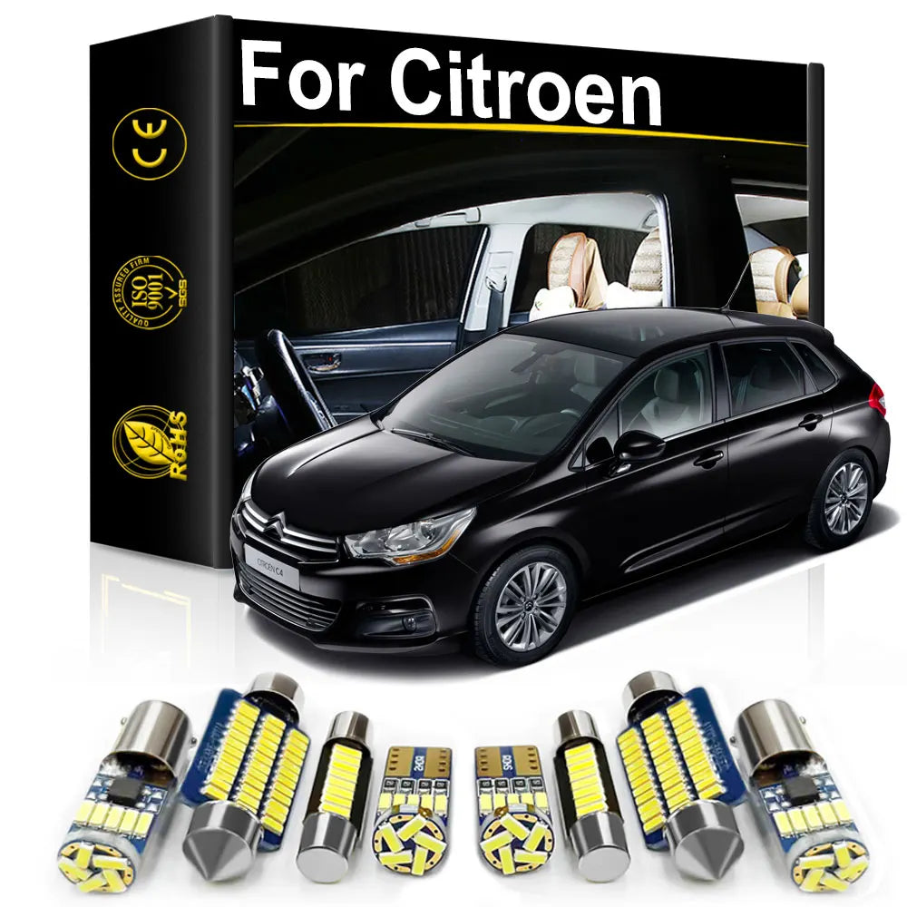 LED Interior Light Kit for Citroen C4 Picasso 1 2 Cactus Coupe C5 Aircross C1 C2 C3 C6 C8 Berlingo Accessories Car In...