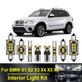 LED Interior Light Kit for BMW X1 E84 F48 X2 F39 X3 E83 F25 X4 F26 X5 E53 E70 X6 E71 - Canbus Error-Free Bulbs | AUTO...