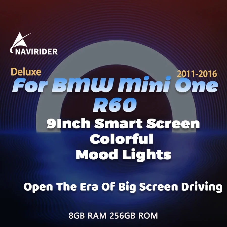 For BMW Mini Cooper Countryman R56 R60 F54 F55 F56 Car Multimedia Auto Radio GPS Stereo Vi