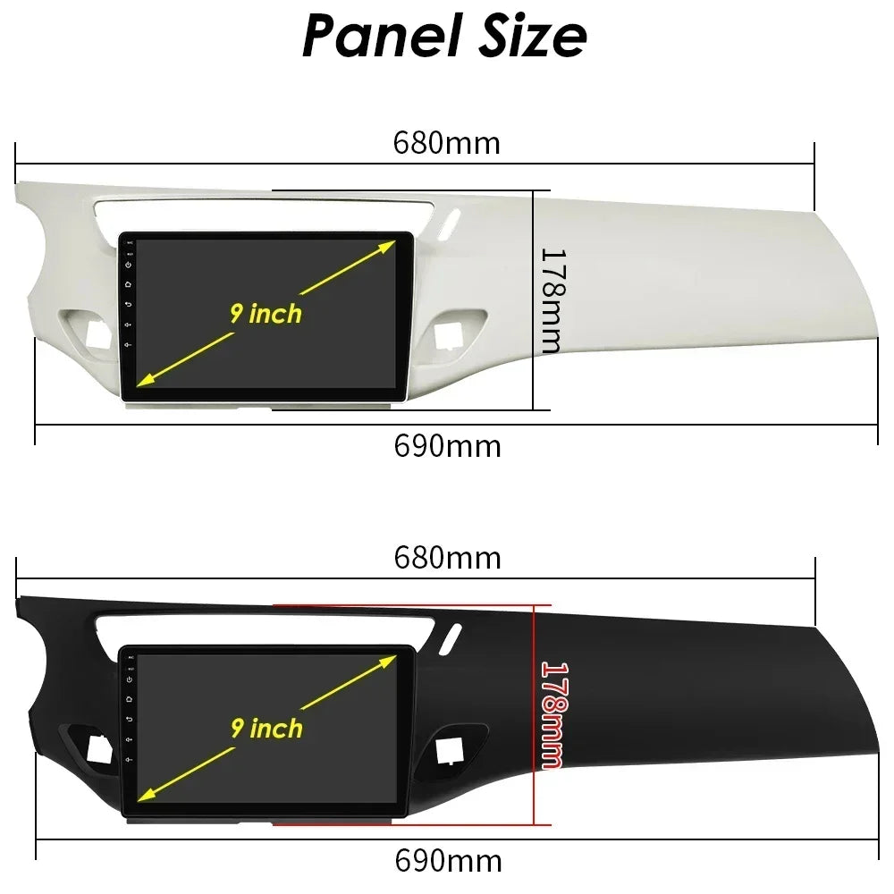 Android 16 For Citroen C3 DS3 2010-2016 Navi GPS 4G+WIFI Wireless CarPlay Intelligent Syst