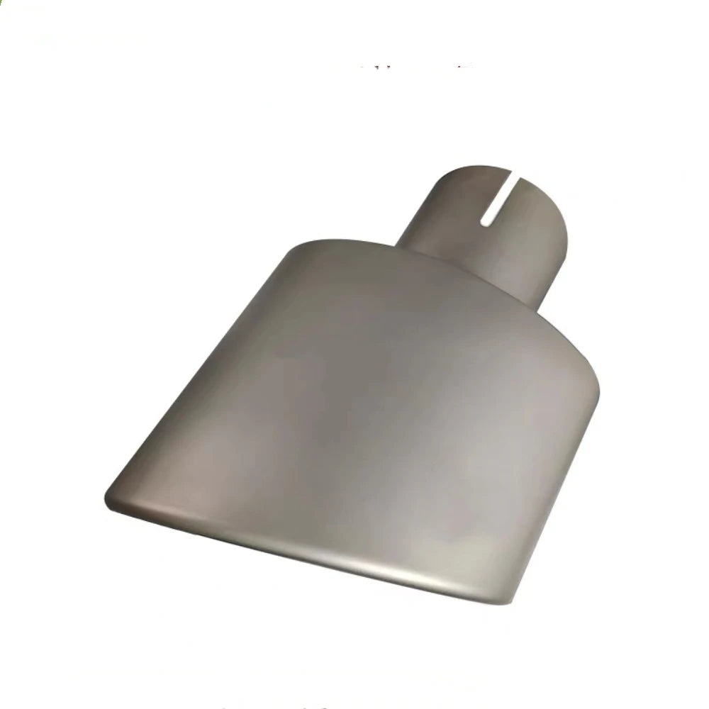 Automotive Parts Large Diameter Stainless Steel Sandblasted Exhaust Pipe Tail Throat Width 140mm - Automotive LED Light