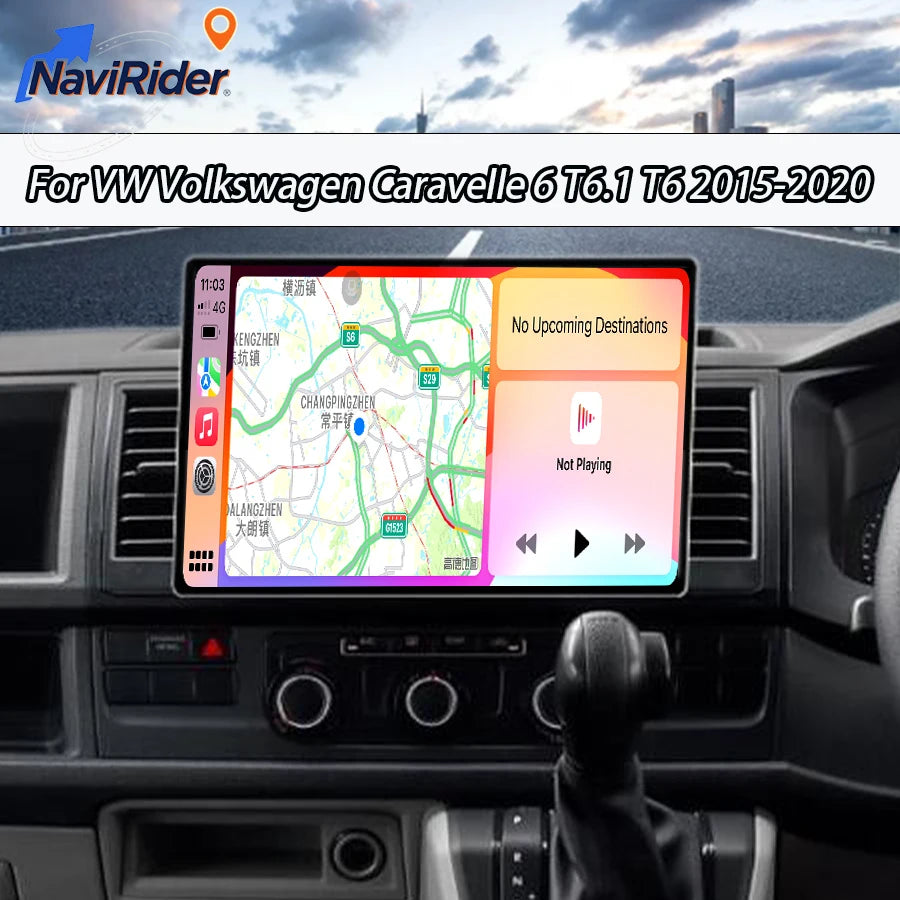 12.5'' Android Screen For VW Volkswagen Caravelle 6 T6.1 T6 2015-2020 Car Radio Multimedia