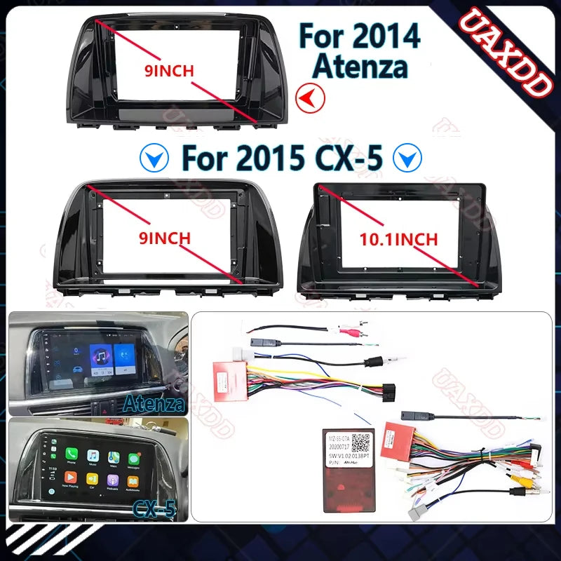 For Mazda 2014-2015 CX-5 Atenza 9-10.1INCH Car Radio Android Stereo Audio Screen Multimedi