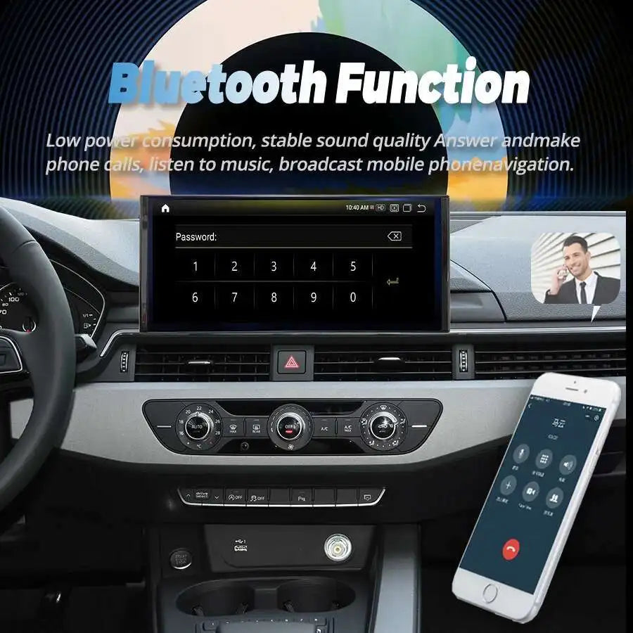 RHD For AUDI A5 A4 A4L 2017 - 2020 Qualcomm Android 13 Screen GPS Auto Carplay Audio Navig | AUTOKITSHOP