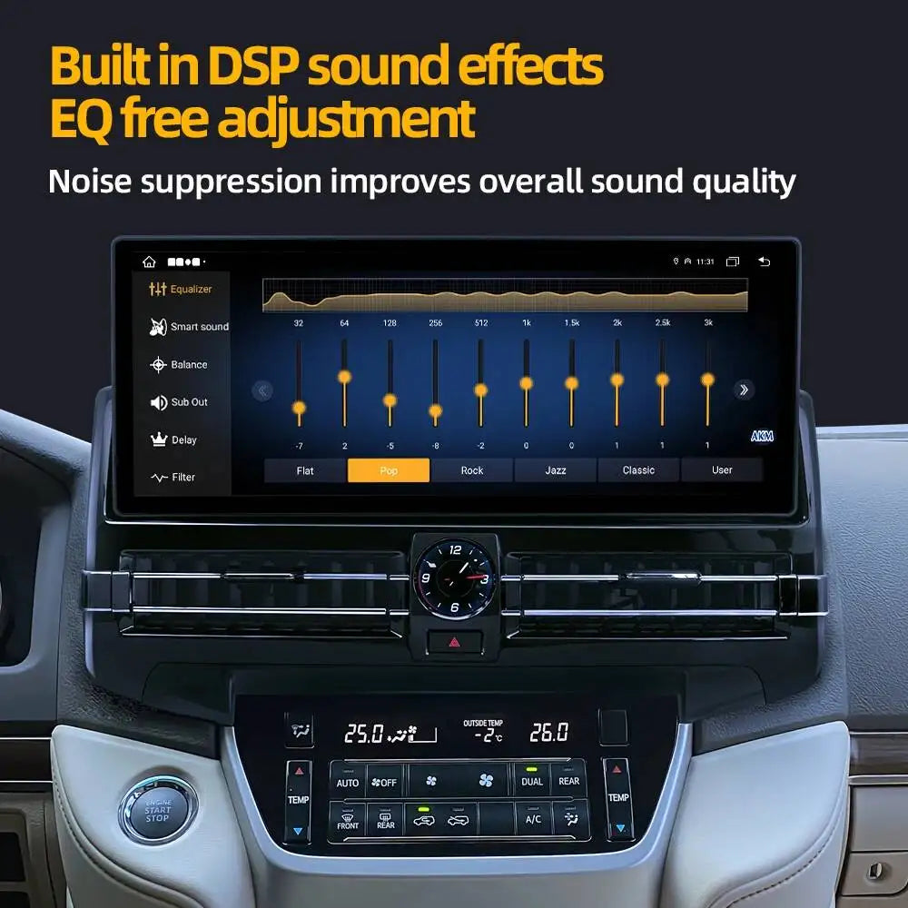 15.6" Car Multimedia Player GPS Radio CarPlay For Toyota Land Cruiser Lc200 2007-2021 Navi | AUTOKITSHOP