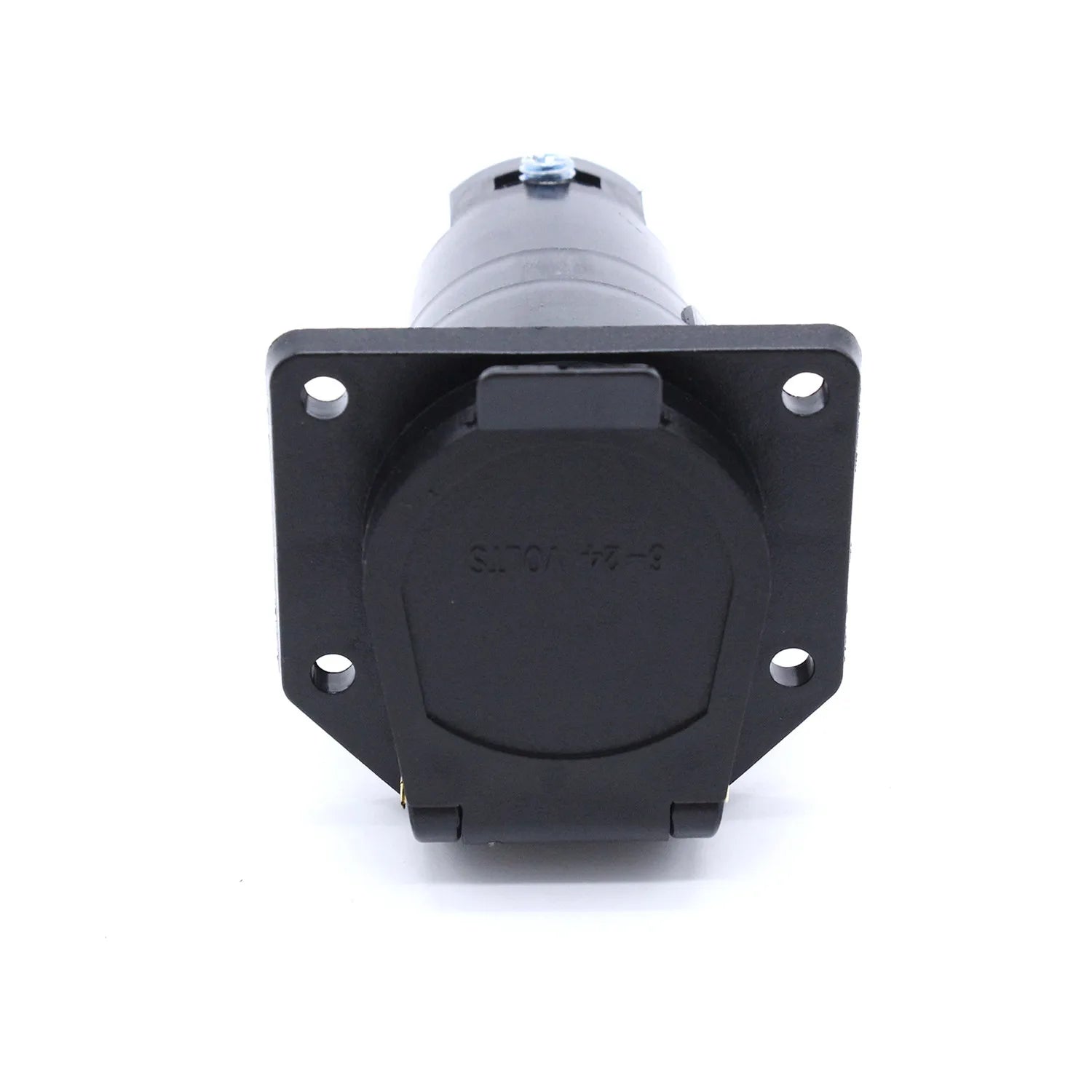 SINOCMP 12V 7 Pin Round Trailer Plug 7 Way Socket Adapter Wiring Connector Automotive Exte
