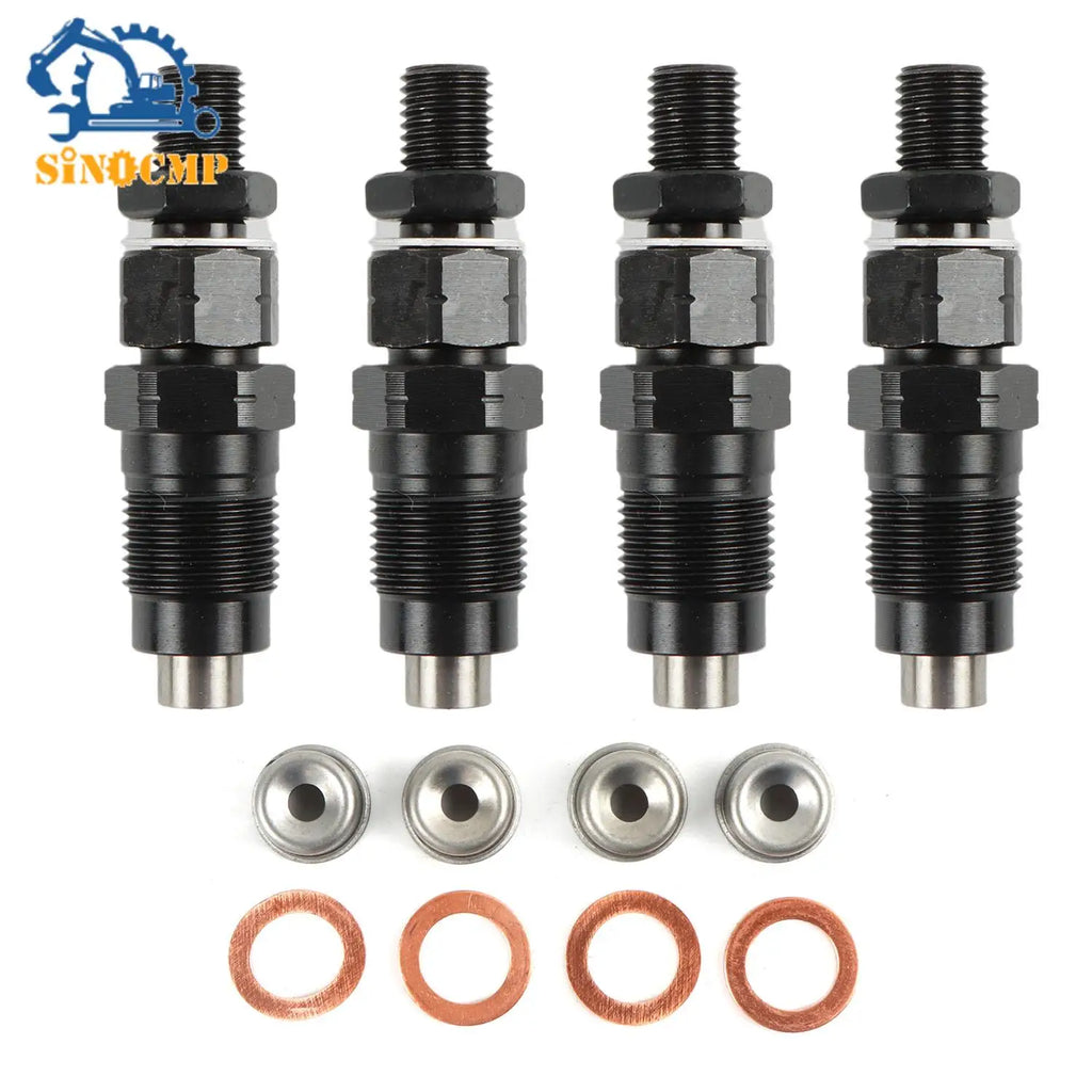 New Diesel Fuel Injectors Set 093400-7040 For Toyota Hilux Surf Prado 1KZ-TE 3.0 L Engine