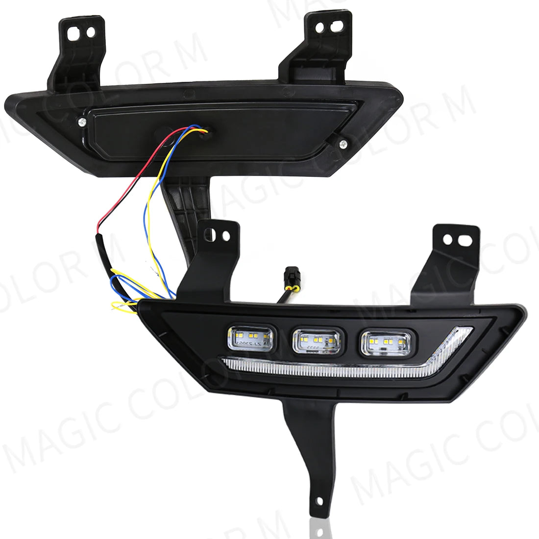 For GWM Great Wall POER 2021 2022 LED Daytime Running Lights DRL Car Fog Lamps Turn Signal | AUTOKITSHOP