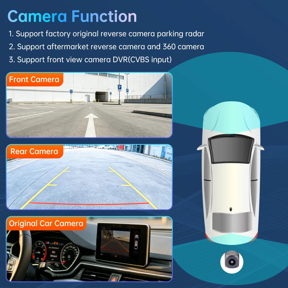 Road Top Wireless CarPlay Box for Audi A3 A4 A5 Q2 Q7 Q5 B9, with Android Auto Interface A | AUTOKITSHOP