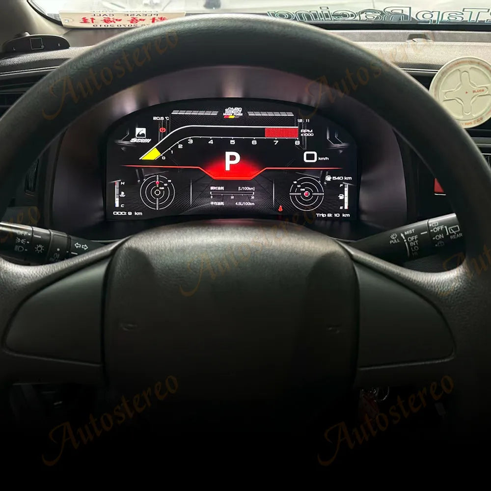 M Sport Carplay For Honda Fit 2014-2020 Car Digital Cluster Virtual Cockpit Car Multimedia