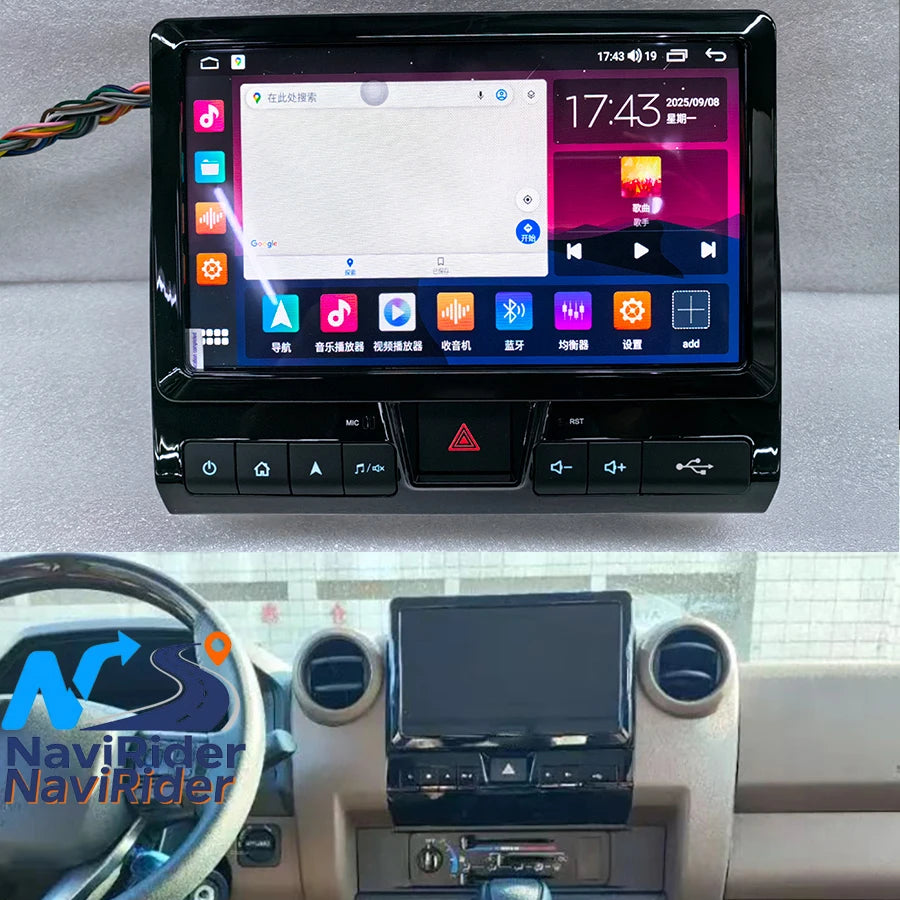 9" For Toyota Land Cruiser 70 75 76 LC70 LC75 lc76 2007-2025 Car Radio Multimedia Player G | AUTOKITSHOP
