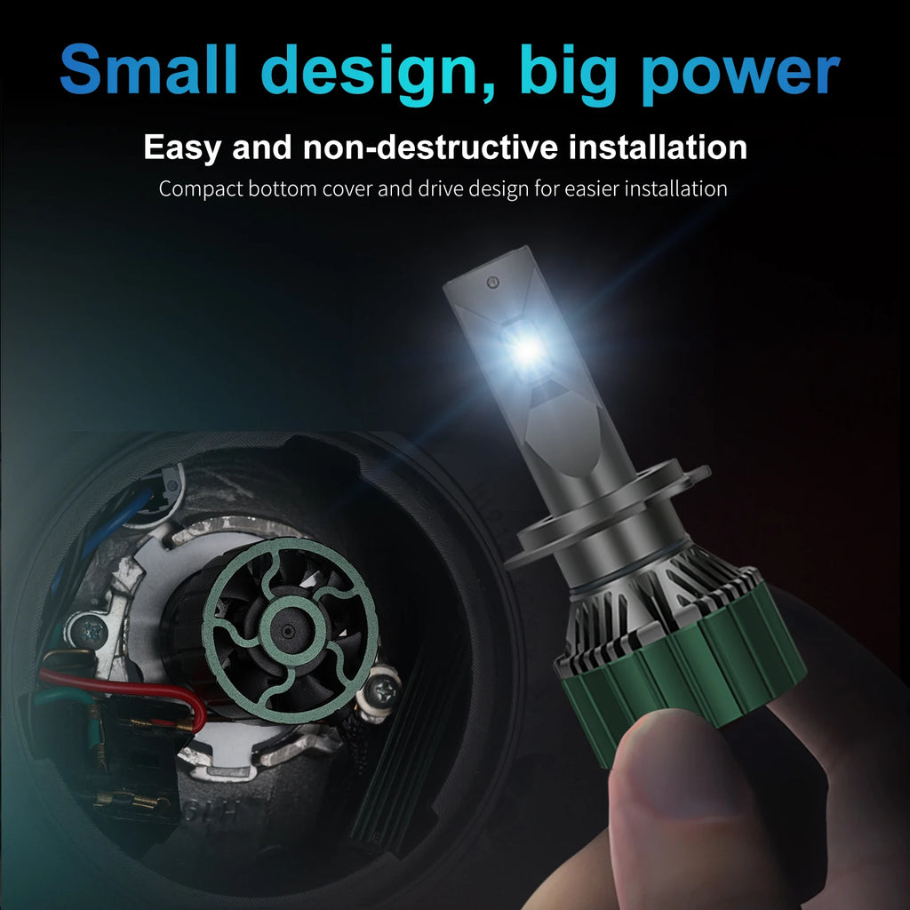 XSTORM H4 LED Headlights Bulbs 80000LM 1000W H11 LED Lights Bulbs for Car 9005 9006 Headli