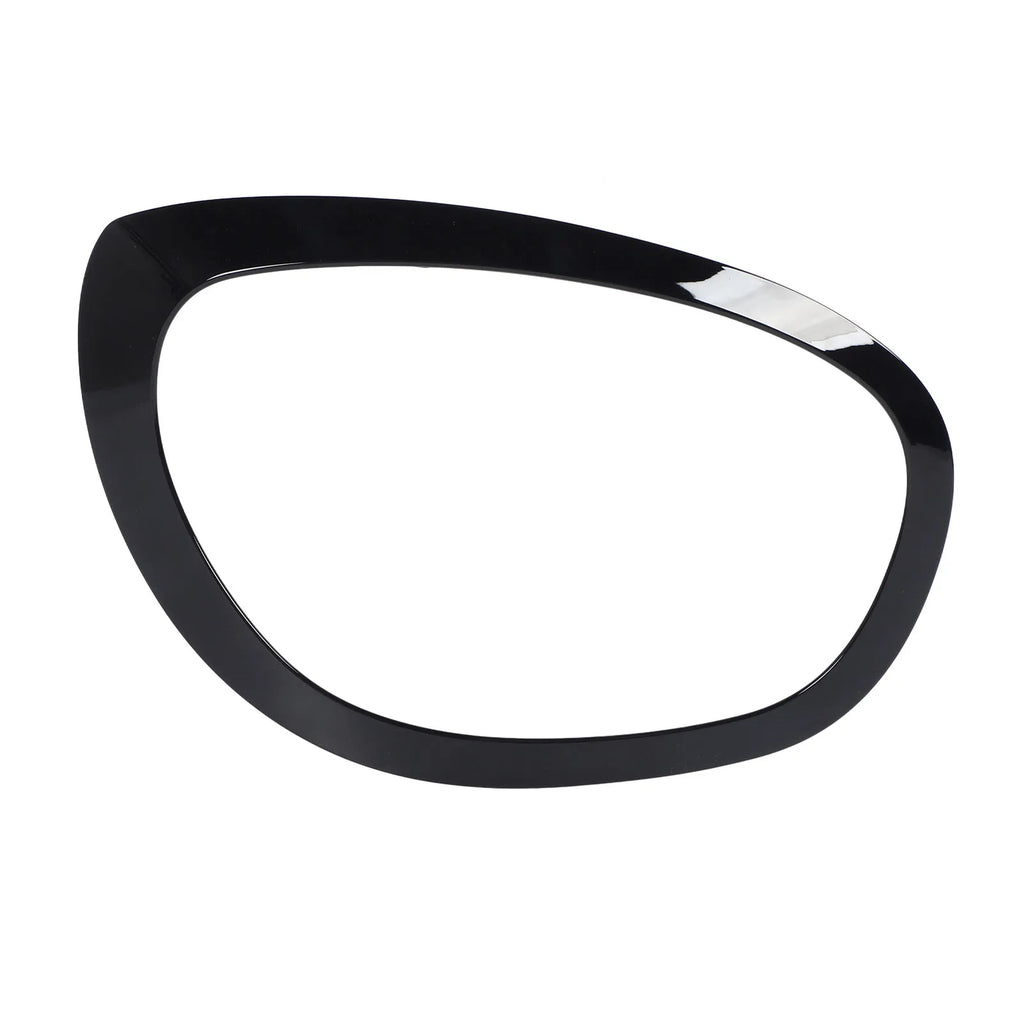 1 Pair Car Headlight Trim Ring 51138739351 Black Headlight Trim Ring Bezel Replacement for Coope - Automotive LED Light