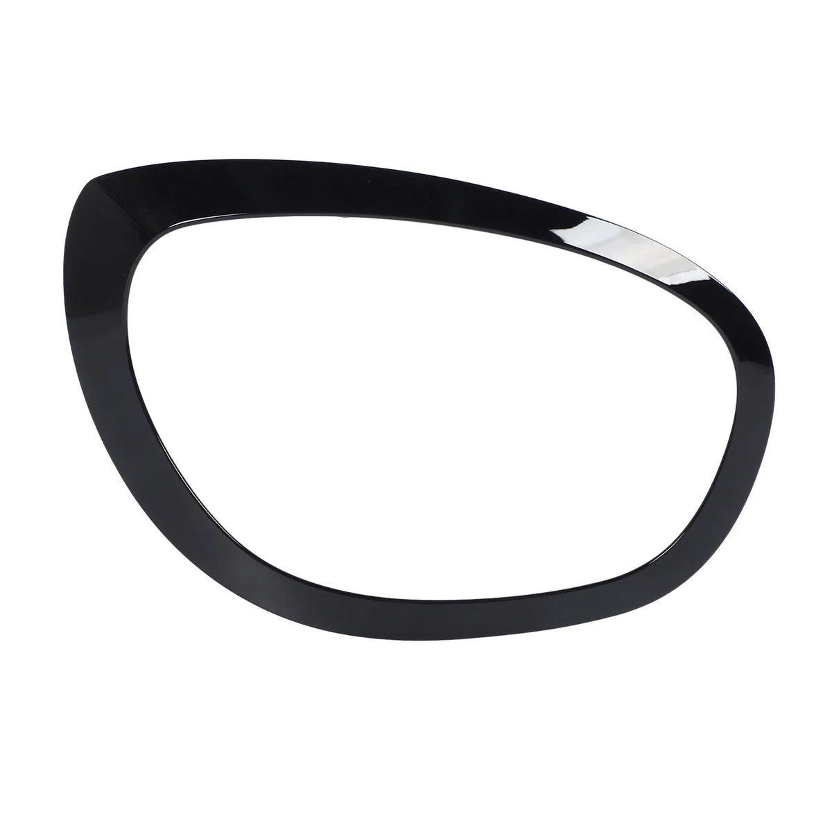 1 Pair Car Headlight Trim Ring 51138739351 Black Headlight Trim Ring Bezel Replacement for Coope - Automotive LED Light