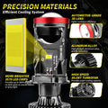 H4 Bi LED Projector Lens 900000LM Plug&Play Mini Car Bulb Canbus Auto Headlight Turbo Lamp