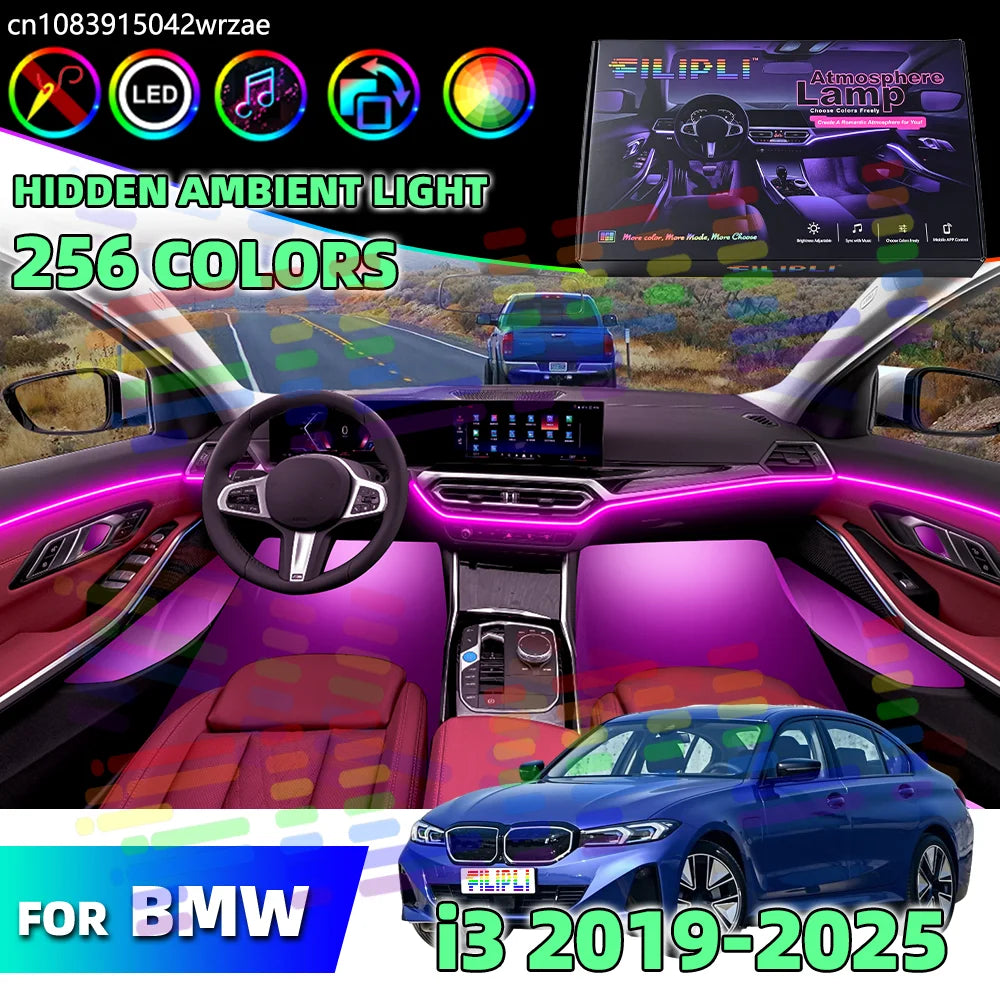 64 RGB - Ambient Light - for BMW G28 - App Control - Car Interior Lighting | AUTOKITSHOP