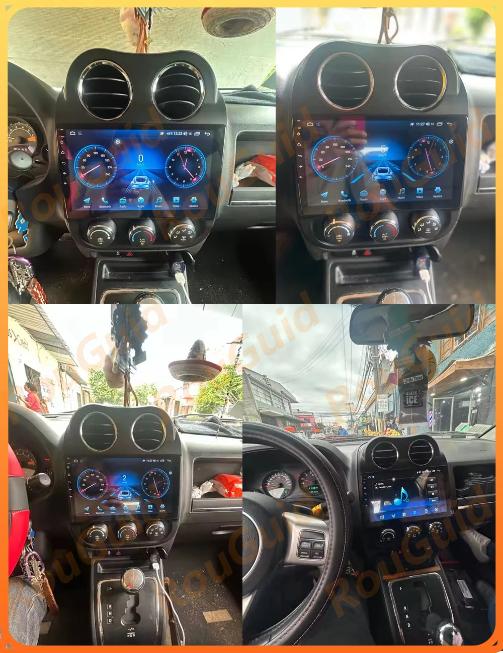 Car Radio Android 16 For Jeep Compass Patriot 2010 2011 2012 2013 2014 2015 2016 Multimedi | AUTOKITSHOP