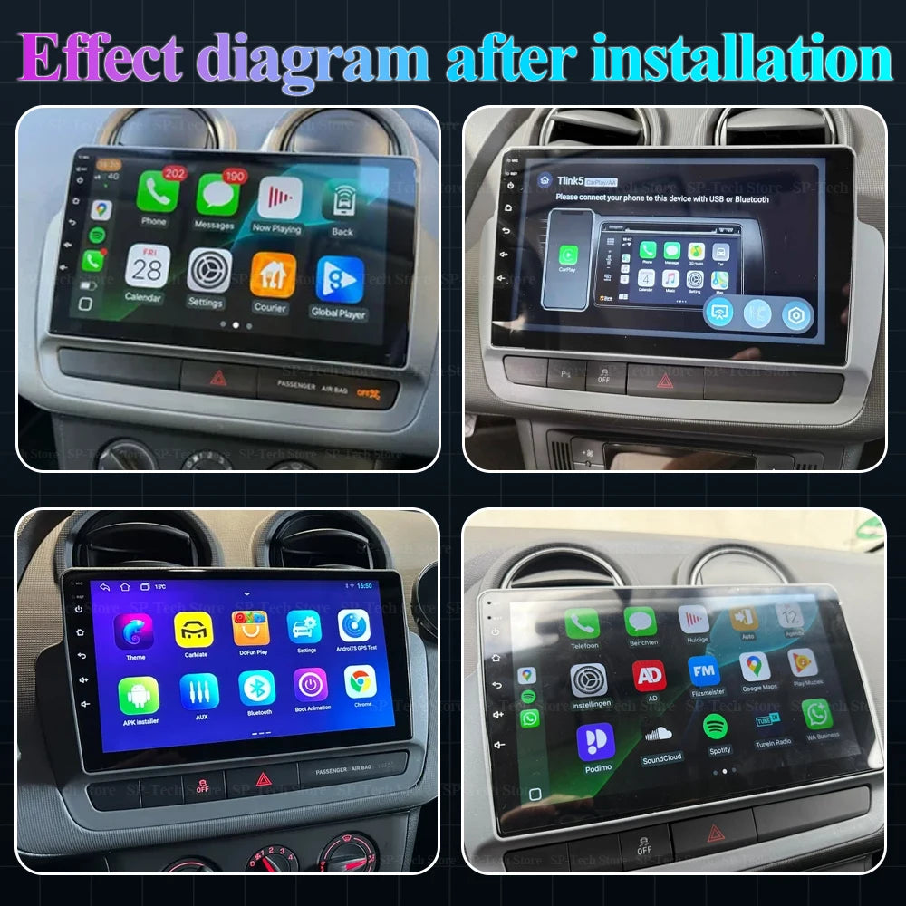 Car Radio For Seat Ibiza 6j 2012 - 2015 Android 16 Multimedia Video Player Gps 5g Wifi Car | AUTOKITSHOP