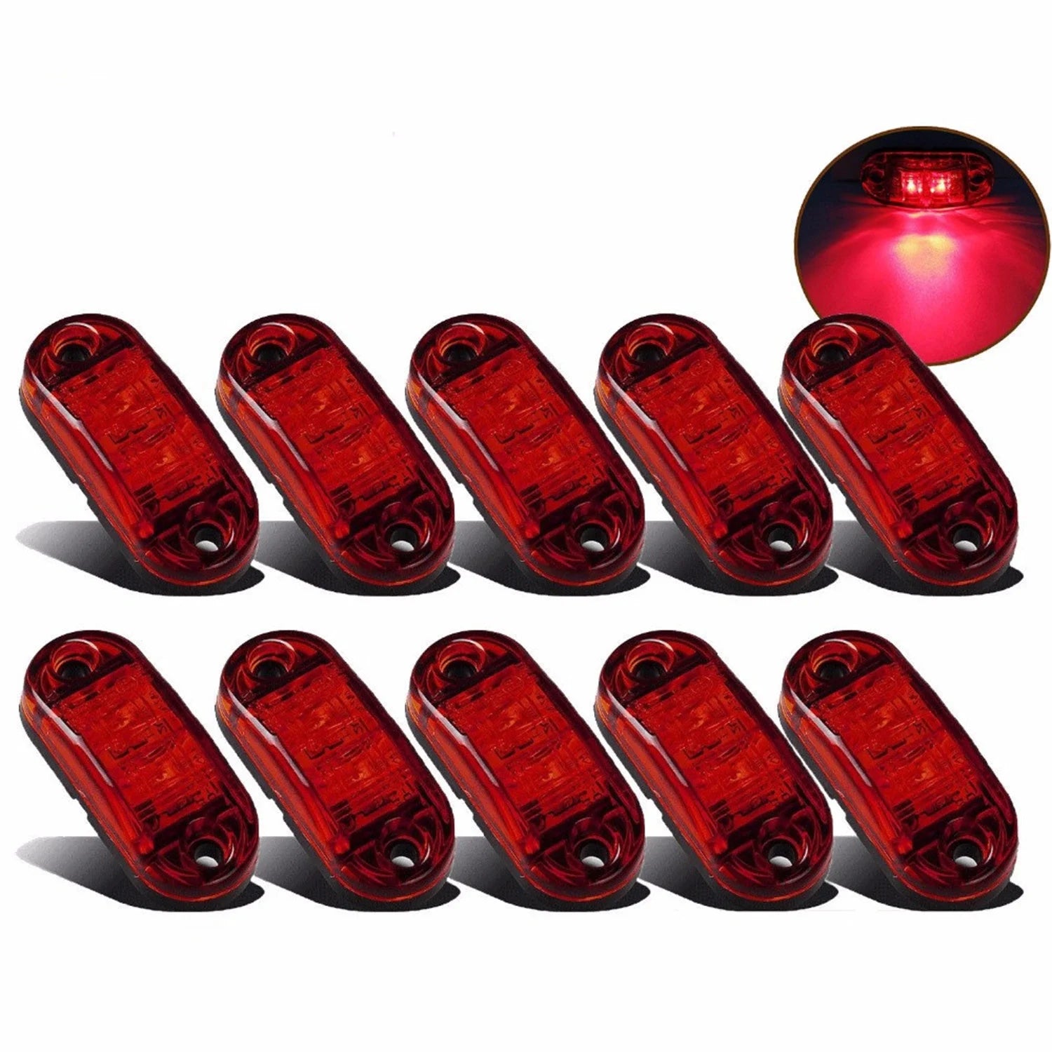 10-Piece LED Interior Light Kit - Canbus Error-Free Interior Bulbs