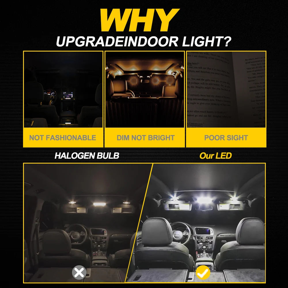 LED Interior Light Kit for Ford Explorer 1991-2017 - Canbus Dome Map Door Trunk Bulbs | AUTOKITSHOP