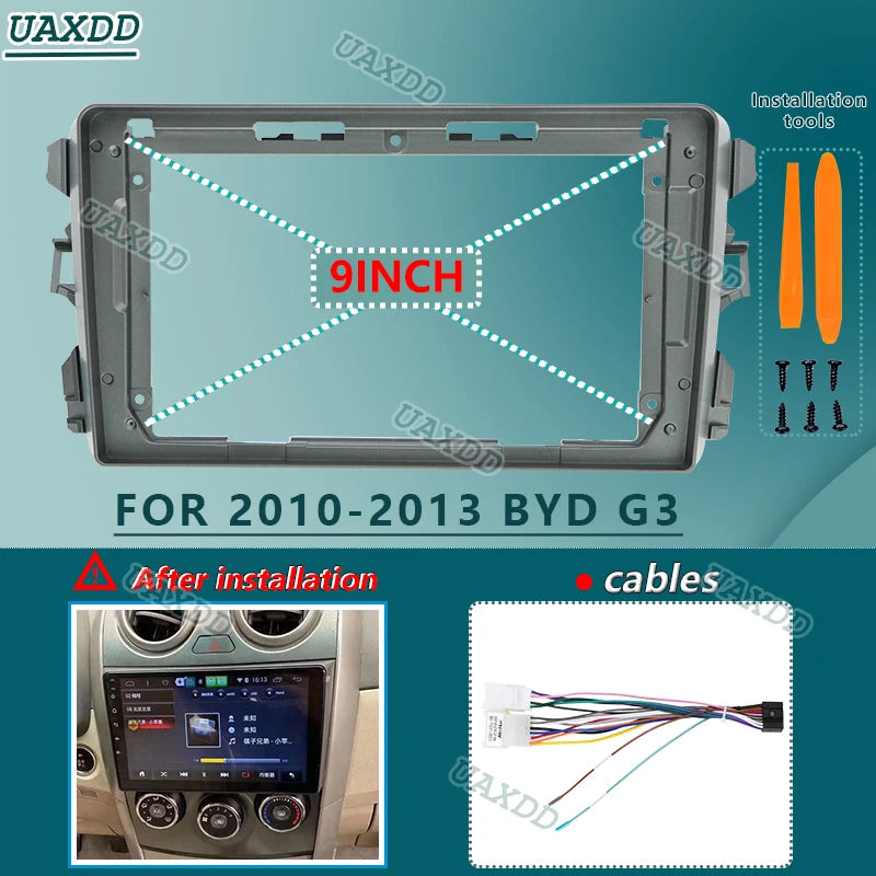 FOR 2010-2013 BYD G3 9INCH Car Radio Android DVD Stereo Audio Screen Multimedia Video CD P