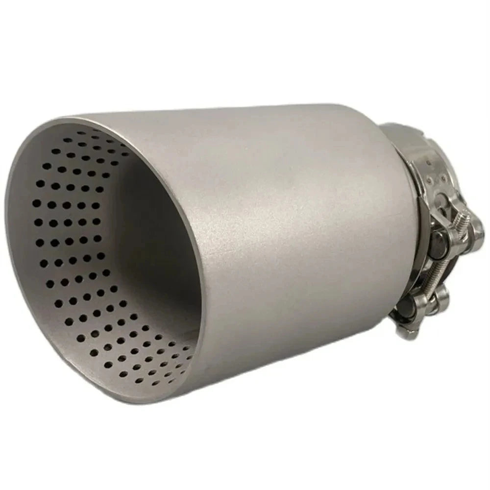 304 Matte Stainless Steel Car Universal Exhaust System Tip For BMW VW GTI MK7 Go for BMW MK7 - Automotive LED Light