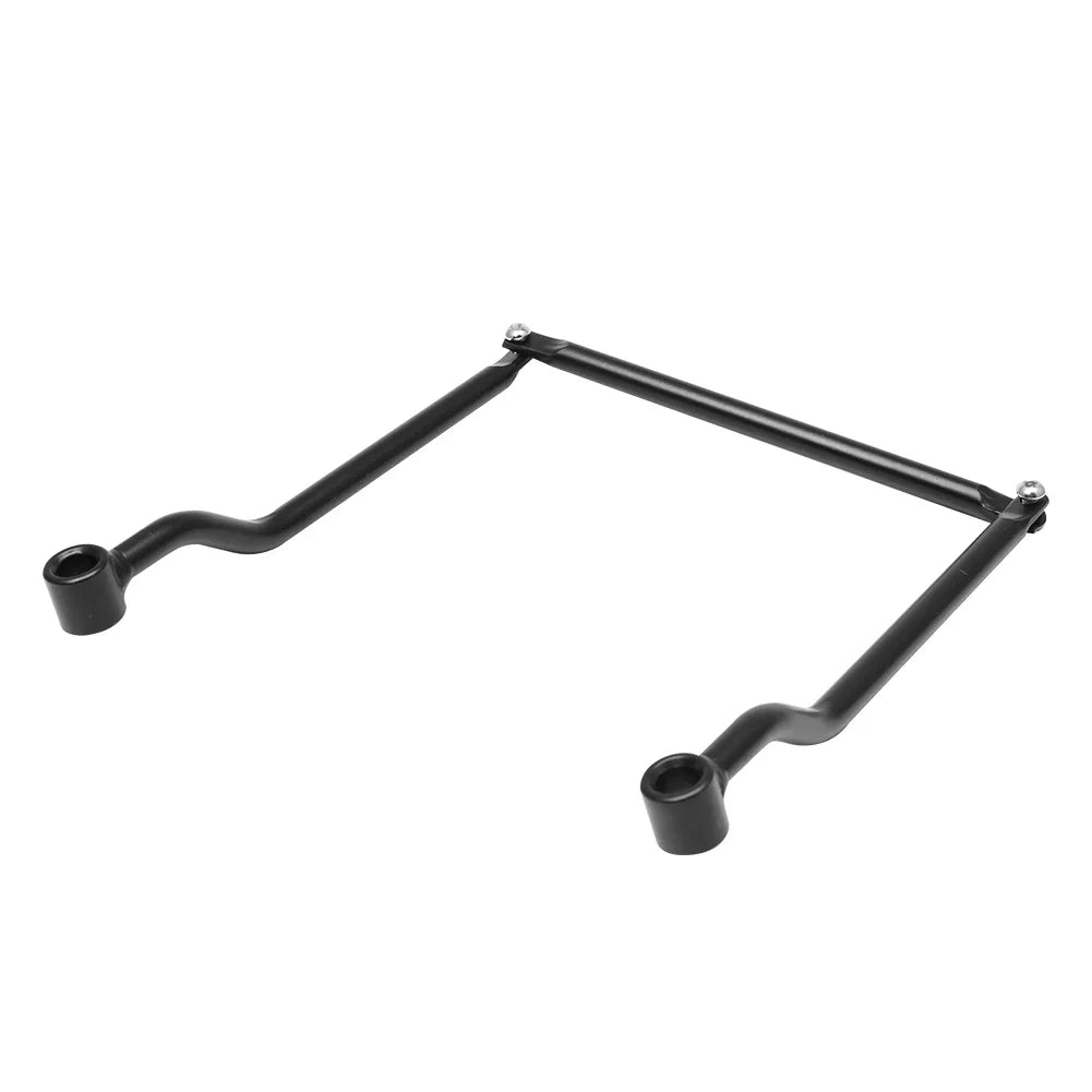 Motorcycle Universal Black Saddle bag Support Bars Mounts Bracket For Harley Honda VT750 VT400 S - Automotive LED Light