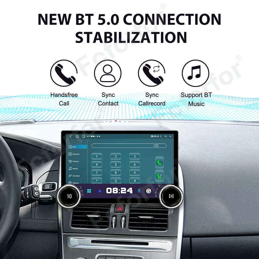 Luxury Upgrade Modern Advanced 11.5 Inch Android 15 HD Touch CarPlay Android Auto GPS Ster