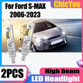 Canbus No Error 6000K White H1 High Beam LED Headlight 3570 CSP Chips 25000LM 130W Plug an