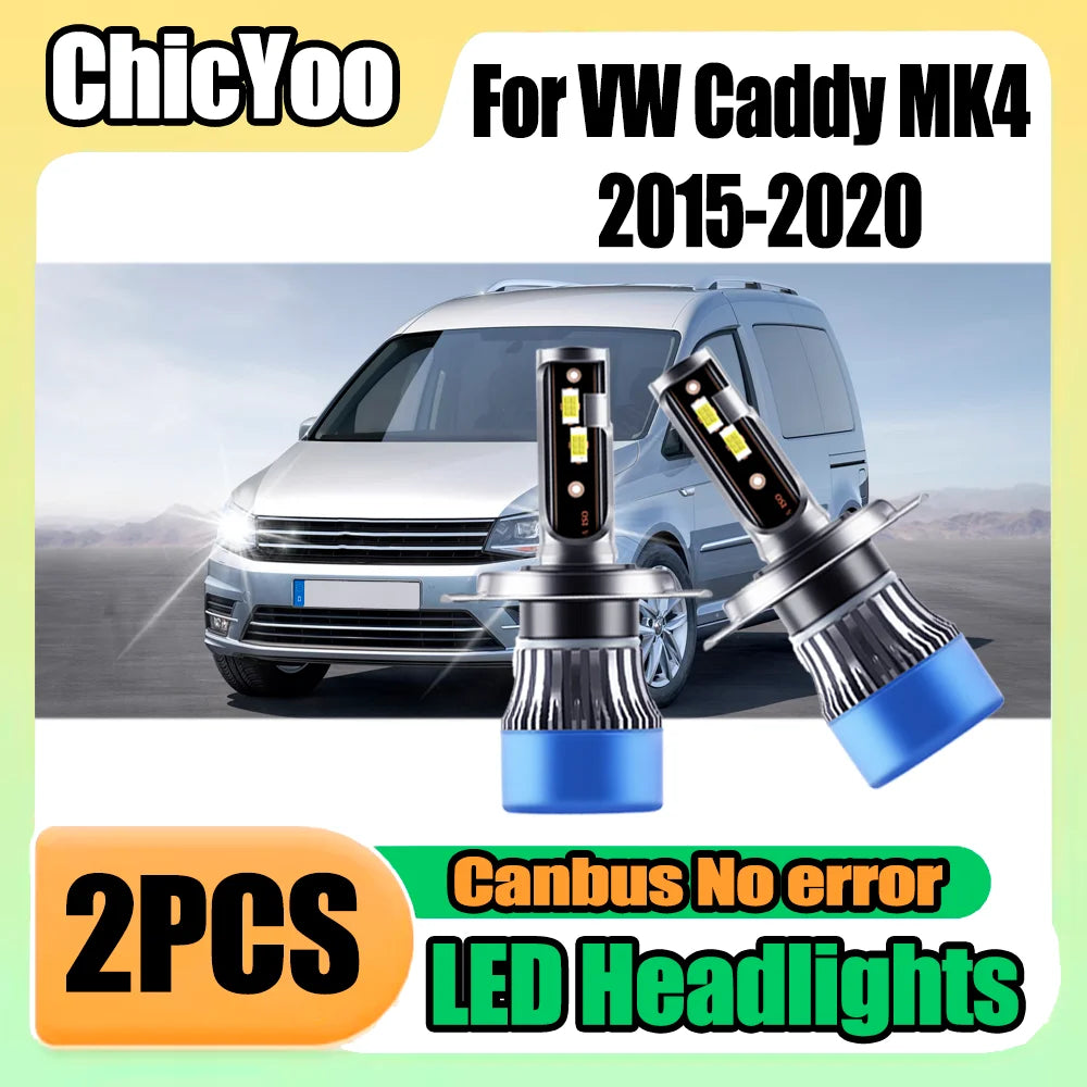 3570 CSP Chips 6000K White Front Headlight Canbus No error 120W High Power LED Headlights