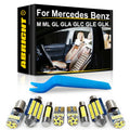 LED Interior Light Kit for Mercedes Benz M ML GL GLA GLC GLE GLK Class W163 W164 W166 X164 X166 X204 X156 X253 - Canb...